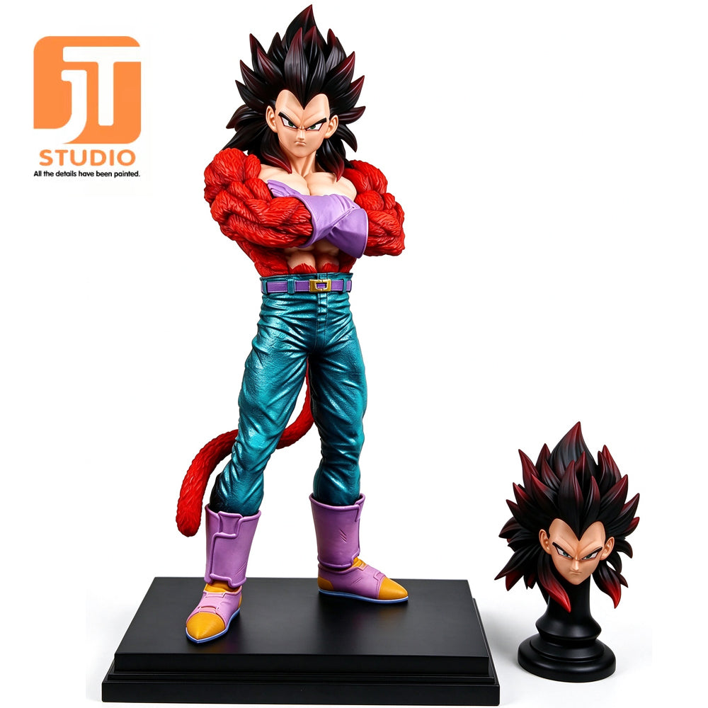 JT Studio Dragon Ball Z SSJ4 Vegeta 30cm Anime Figure PVC Statue 1/6 Scale