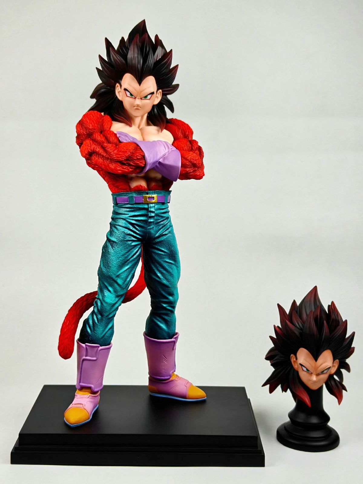 JT Studio Dragon Ball Z SSJ4 Vegeta 30cm Anime Figure PVC Statue 1/6 Scale