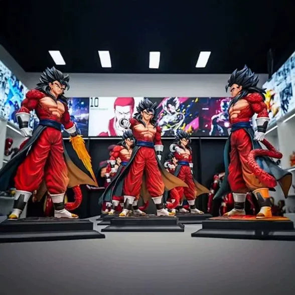 JT Studio Dragon Ball Z SSJ4 Vegito A 33cm Anime Figure PVC Statue 1/6 Scale
