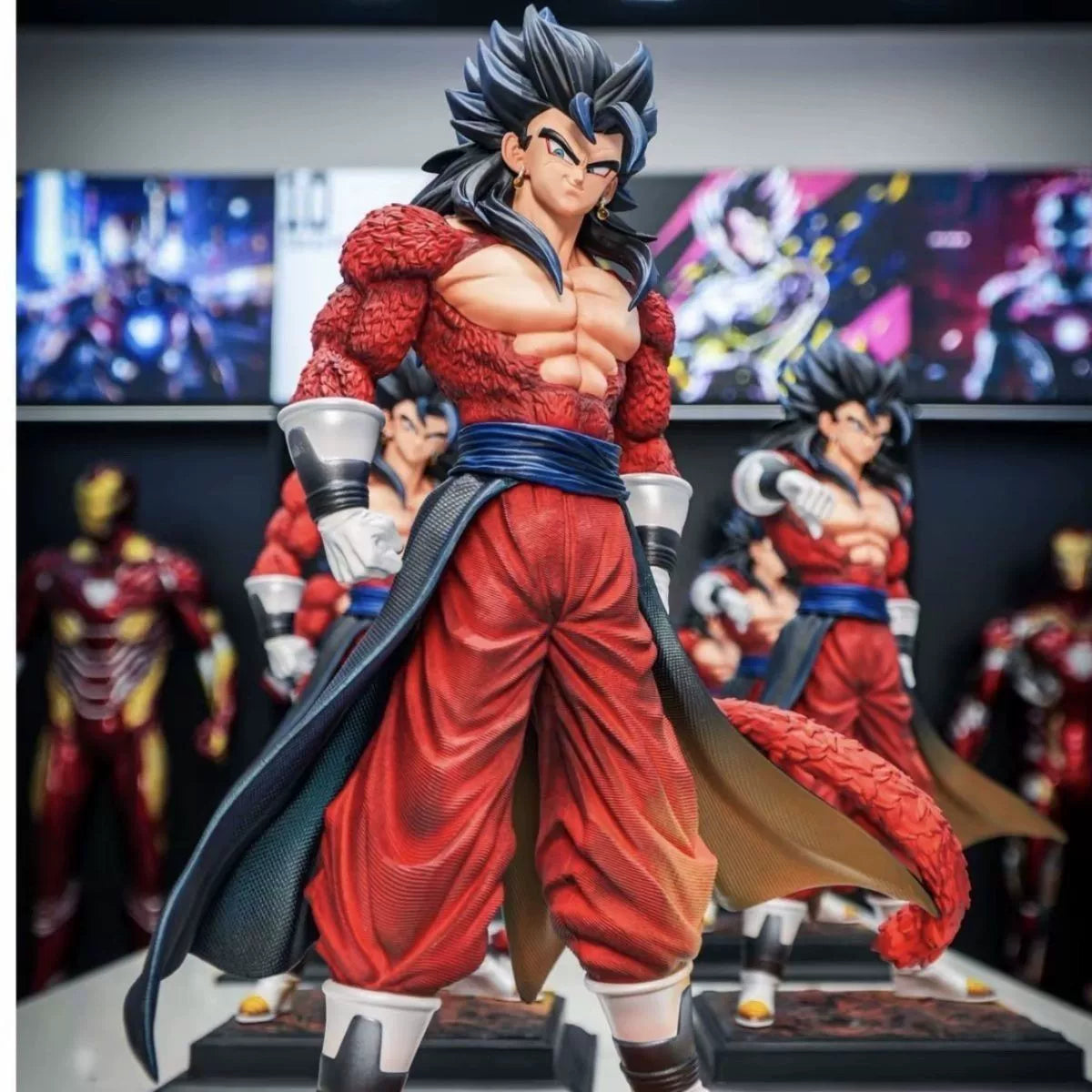 JT Studio Dragon Ball Z SSJ4 Vegito A 33cm Anime Figure PVC Statue 1/6 Scale