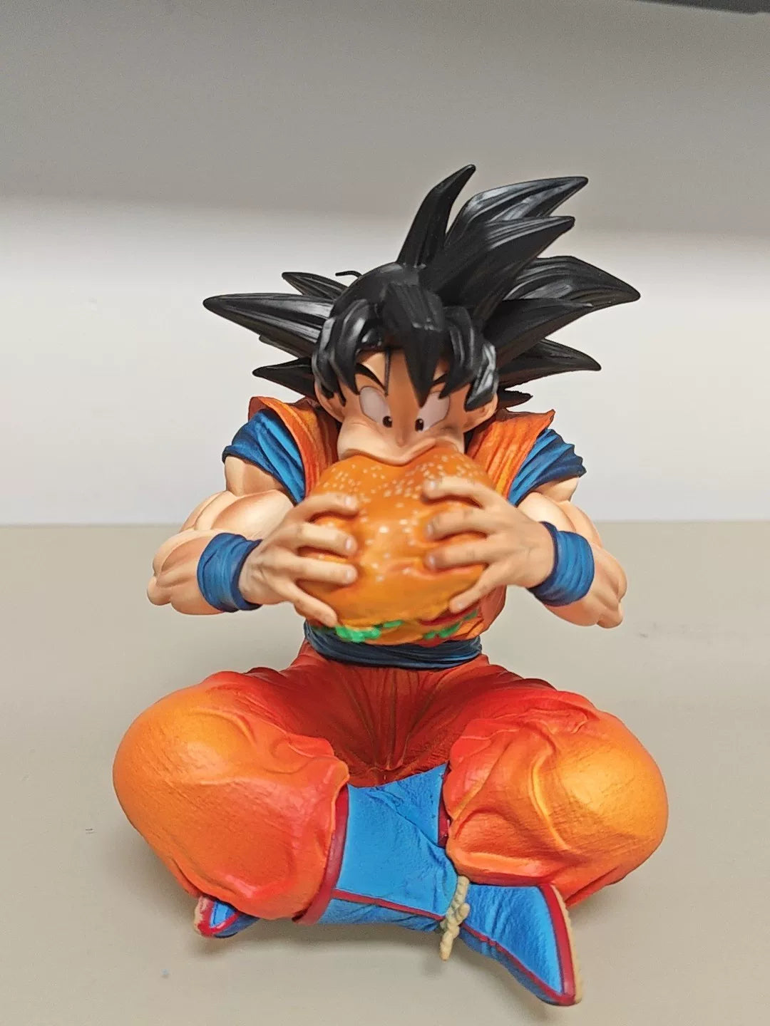 JT Studio Dragon Ball Z burger Goku 14cm Anime Figure PVC Statue 1/6 Scale