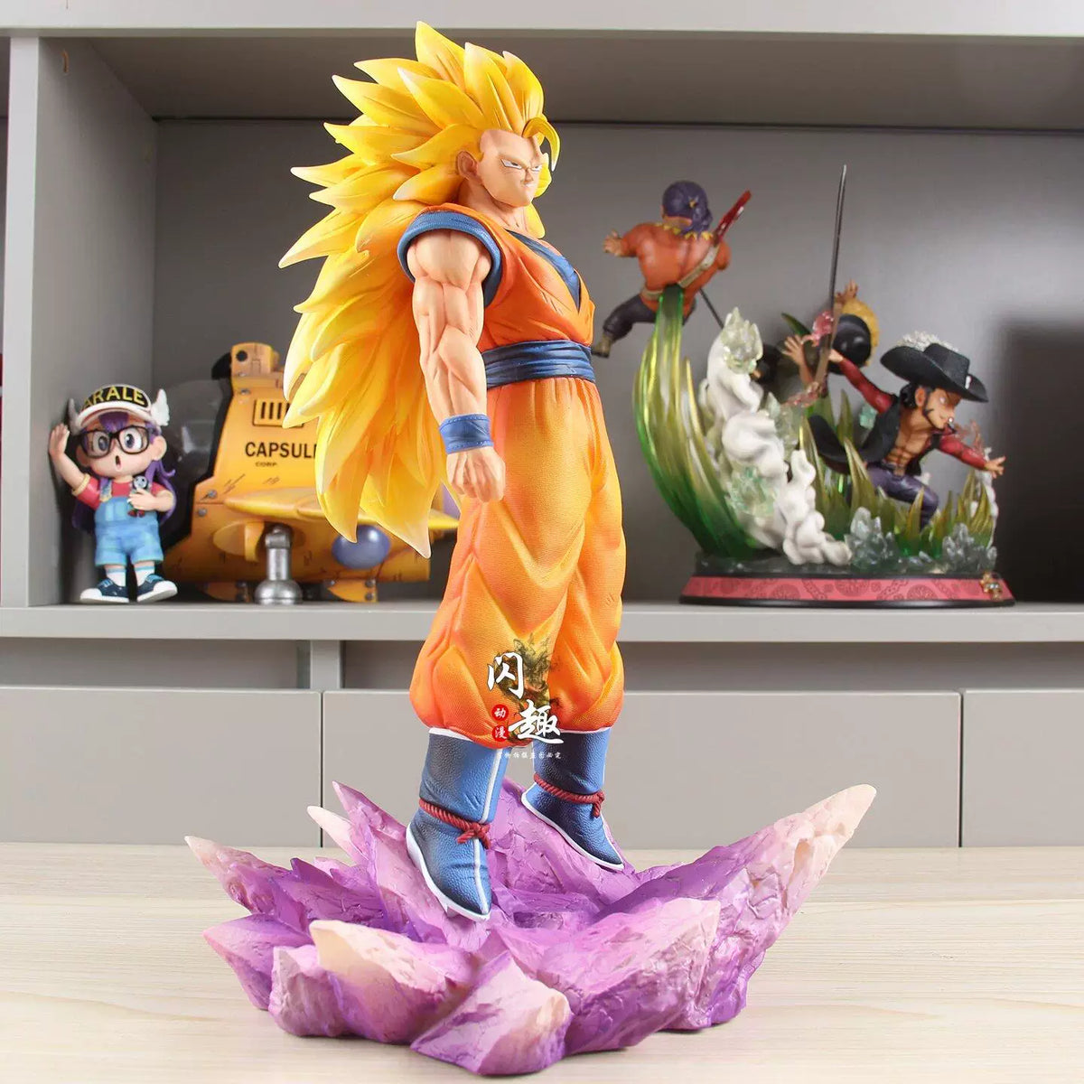 JT Studio Dragon Ball Z SSJ3 GoKu 37cm Anime Figure PVC Statue 1/6 Scale