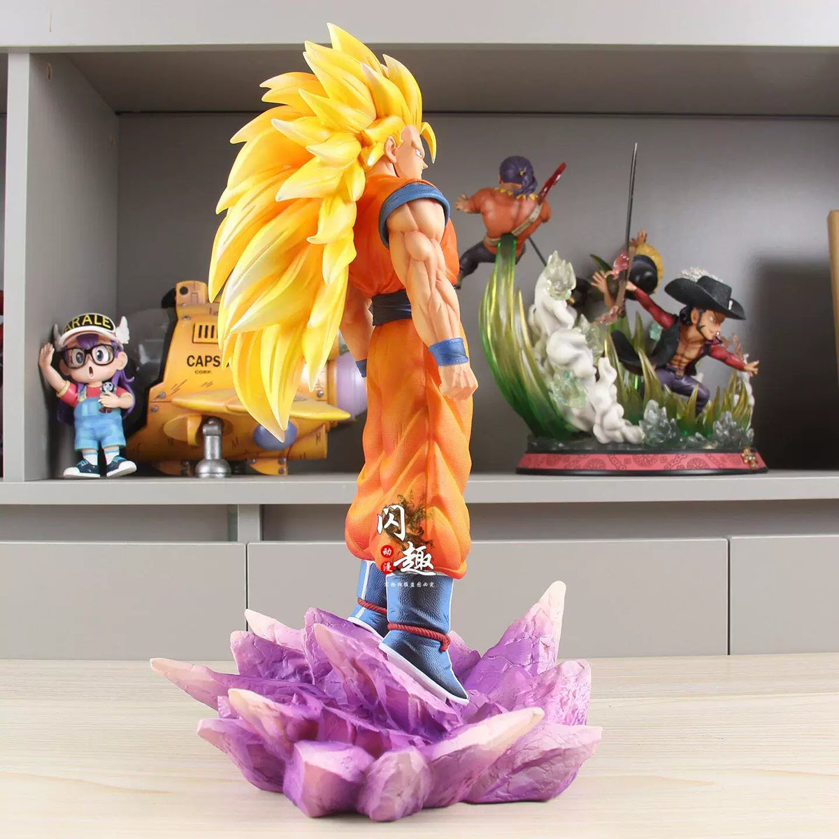 JT Studio Dragon Ball Z SSJ3 GoKu 37cm Anime Figure PVC Statue 1/6 Scale