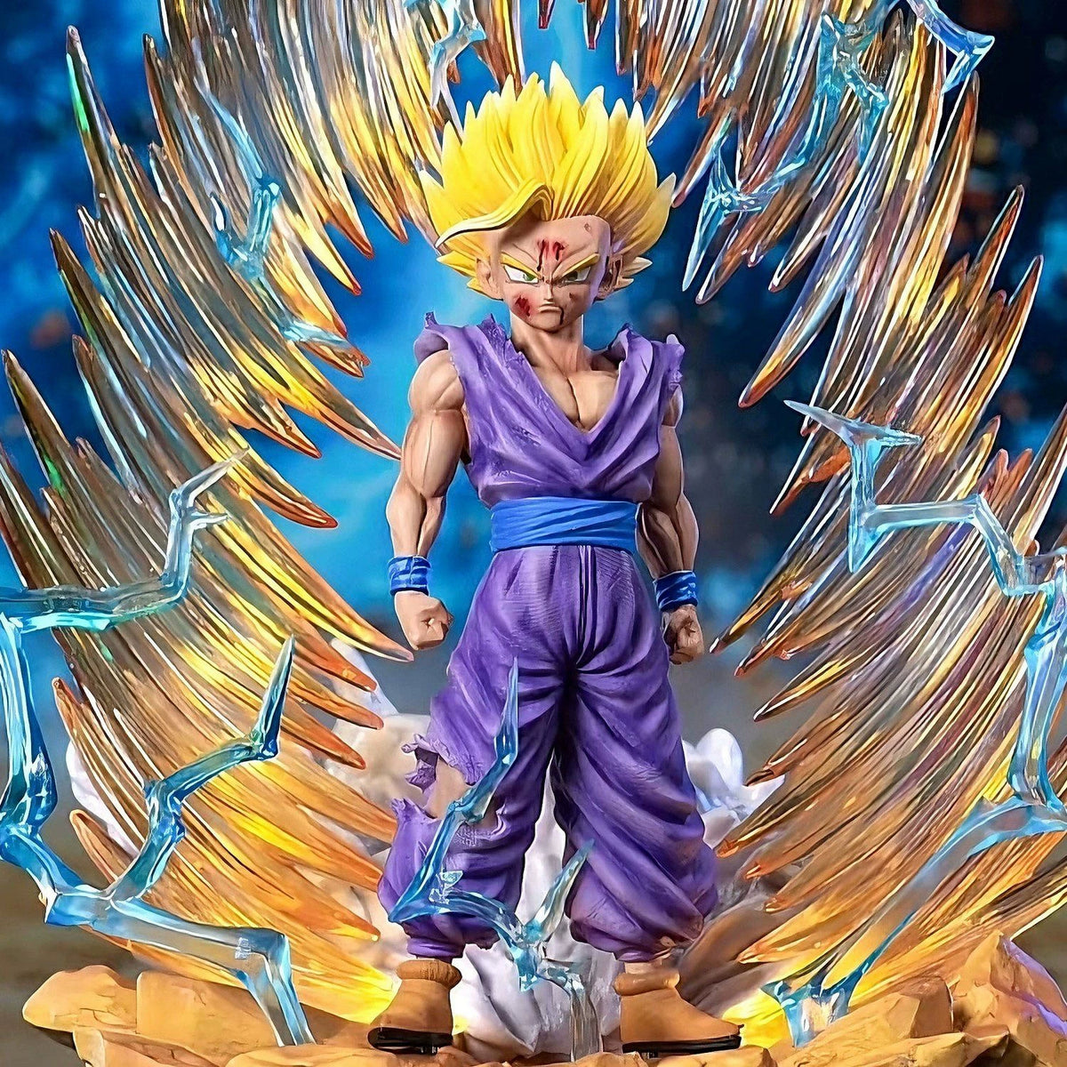 JT Studio Dragon Ball Z SSJ2 GoHan 35cm Anime Figure PVC Statue 1/6 Scale