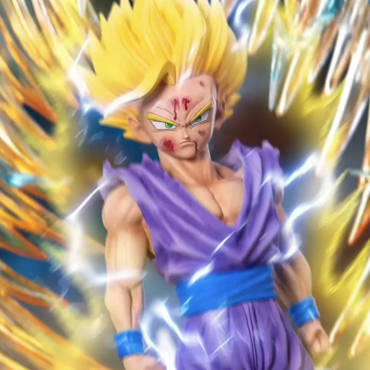 JT Studio Dragon Ball Z SSJ2 GoHan 35cm Anime Figure PVC Statue 1/6 Scale