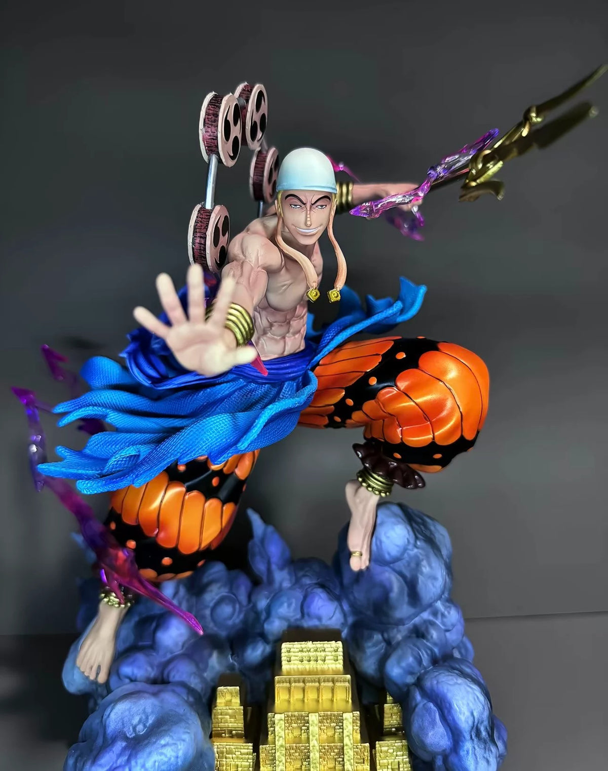 JT Studio One Piece Enel 33cm Anime Figure PVC Statue 1/6 Scale