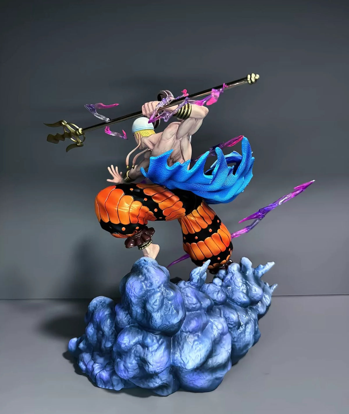 JT Studio One Piece Enel 33cm Anime Figure PVC Statue 1/6 Scale