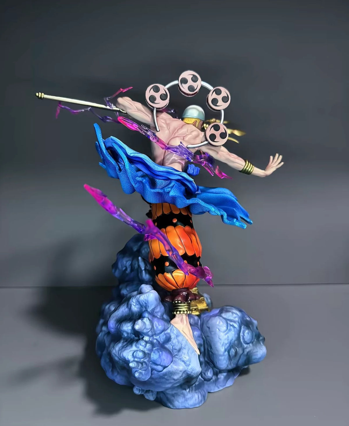 JT Studio One Piece Enel 33cm Anime Figure PVC Statue 1/6 Scale