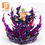 JT Studio One Piece Enraged Roronoa Zoro 31cm Anime Figure PVC Statue 1/6 Scale