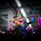 JT Studio One Piece Enraged Roronoa Zoro 31cm Anime Figure PVC Statue 1/6 Scale