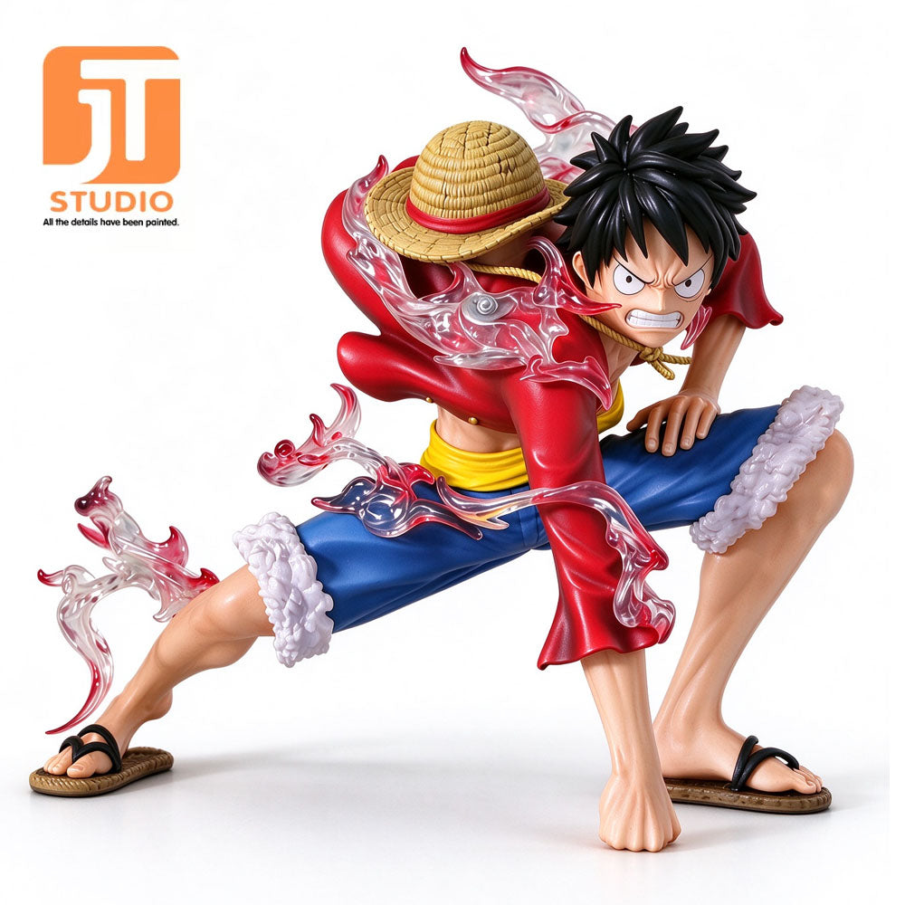 JT Studio One piece Gear 2 Luffy 16cm Anime Figure PVC Statue 1/6 Scale