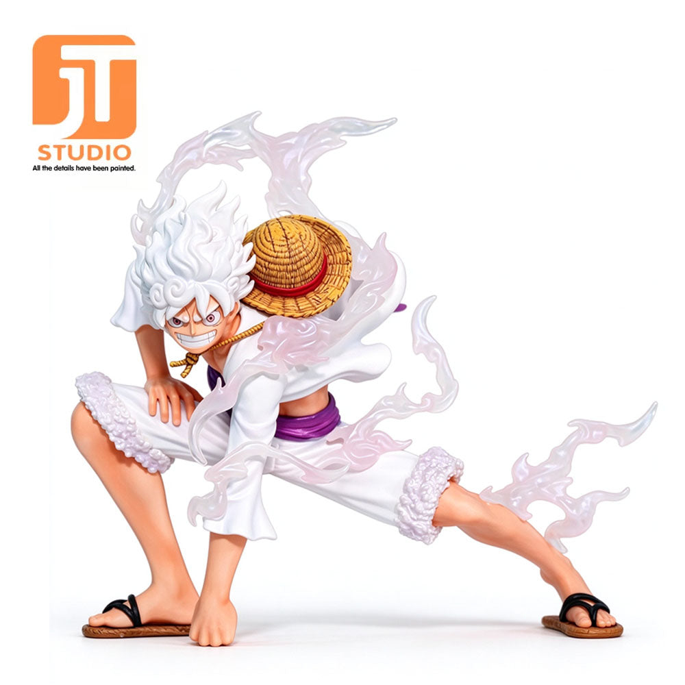 JT Studio One piece Gear 5 Nika Luffy 16cm Anime Figure PVC Statue 1/6 Scale