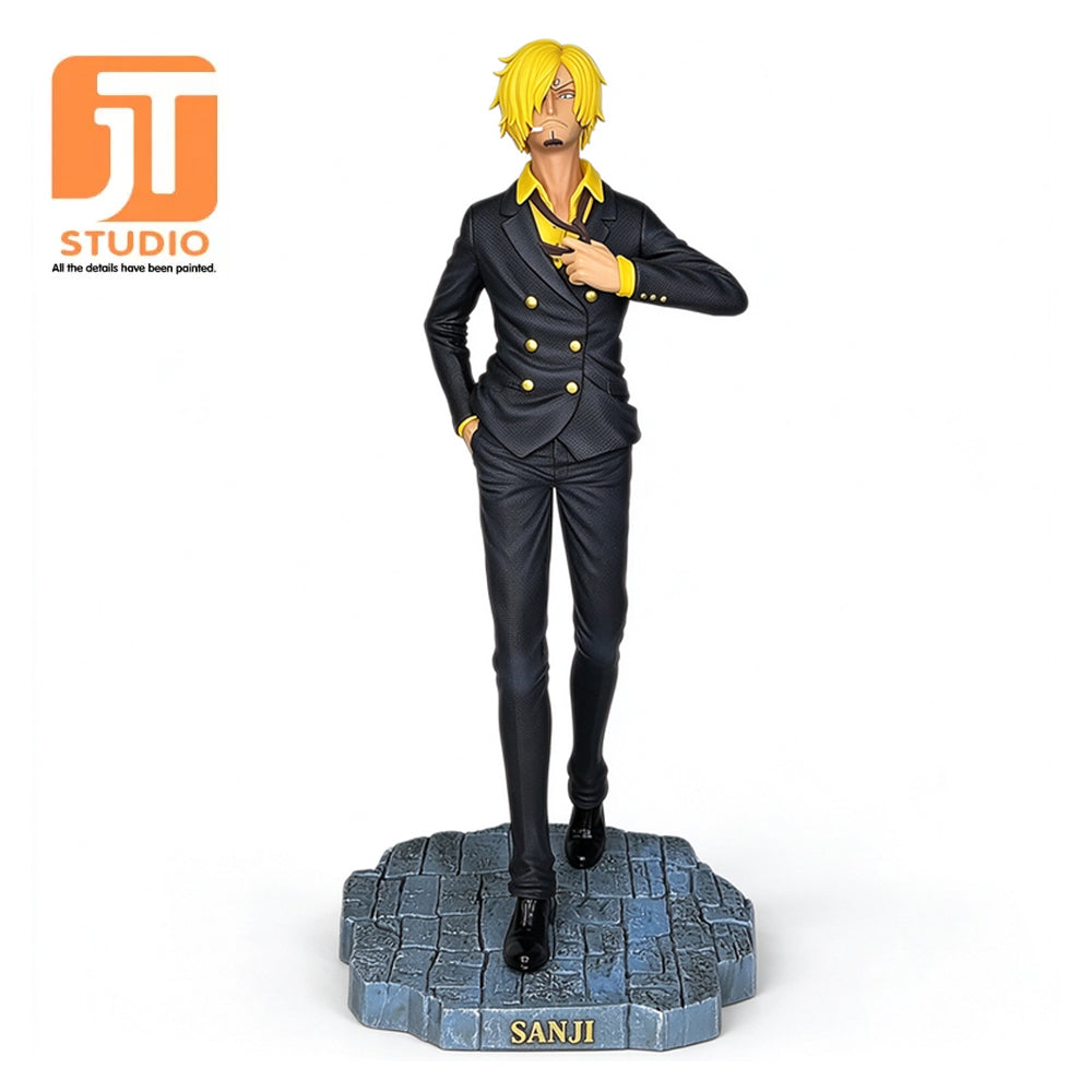 JT Studio One piece Sanji 35cm Anime Figure PVC Statue 1/6 Scale